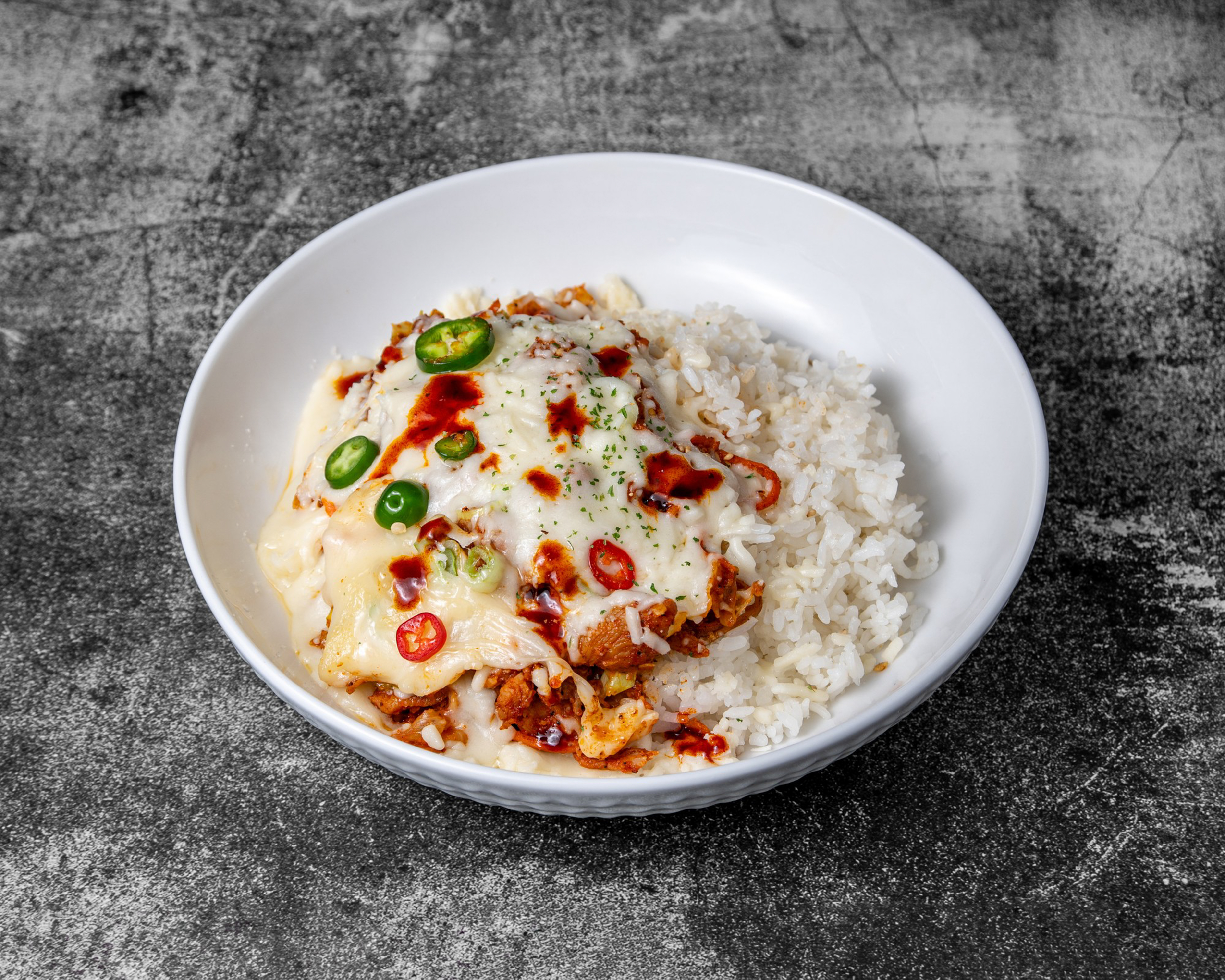 Cheese Buldak — Spicy Chicken